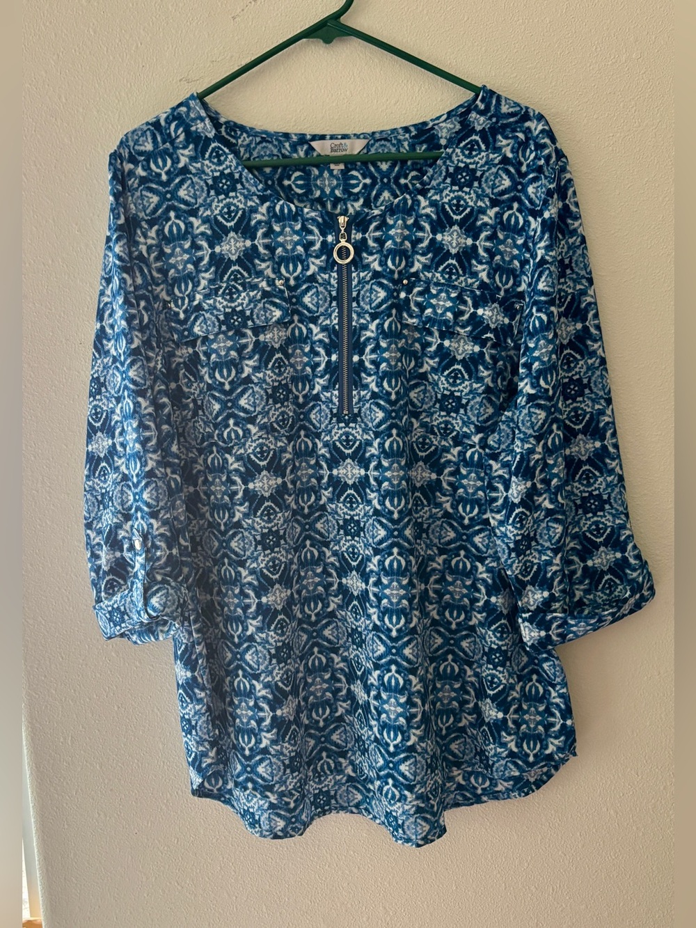 Croft & Barrow XXL Blouse Flowy